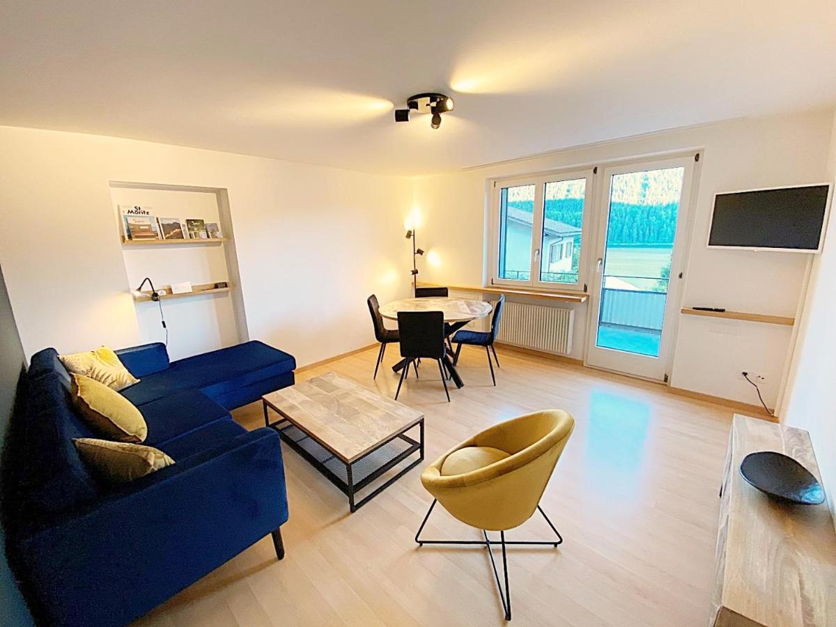 70M2 Mit Seeblick, Balkon, Serlas, Parkplatz - S11,1 圣莫里茨 外观 照片