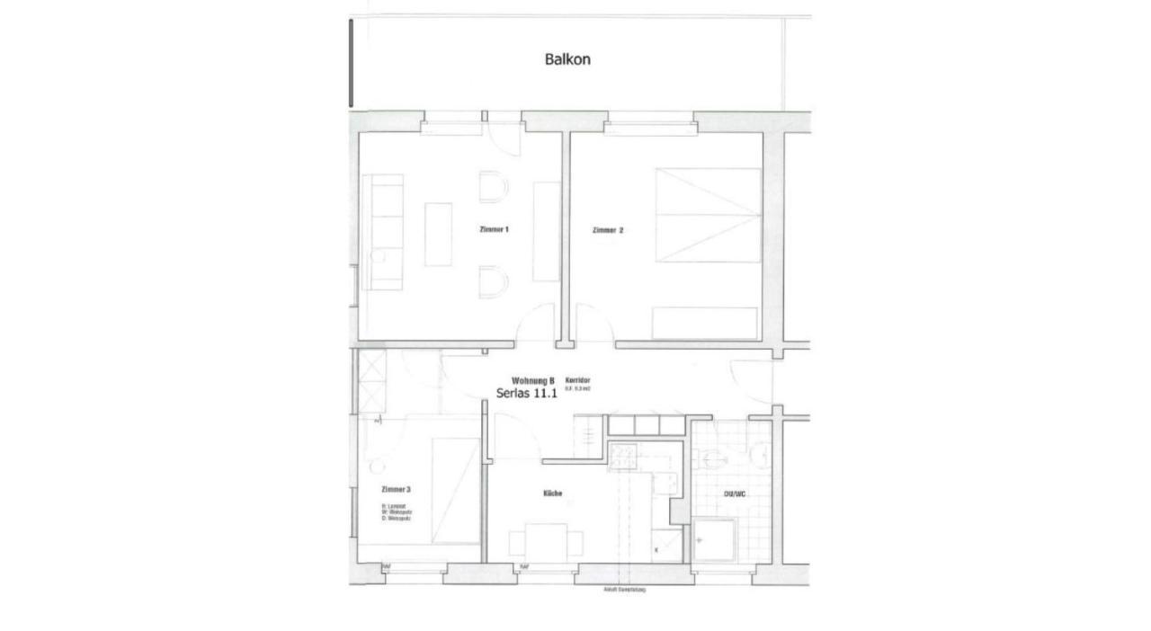 70M2 Mit Seeblick, Balkon, Serlas, Parkplatz - S11,1 圣莫里茨 外观 照片